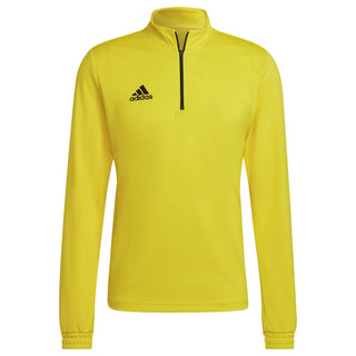 adidas 1/4 Zip adidas Entrada 22 Drill Top - Yellow