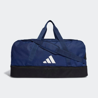 adidas bags One Size / Navy adidas 3 Stripe Tiro League Duffle Bag (BC) Large - Team Navy Blue/Black/White