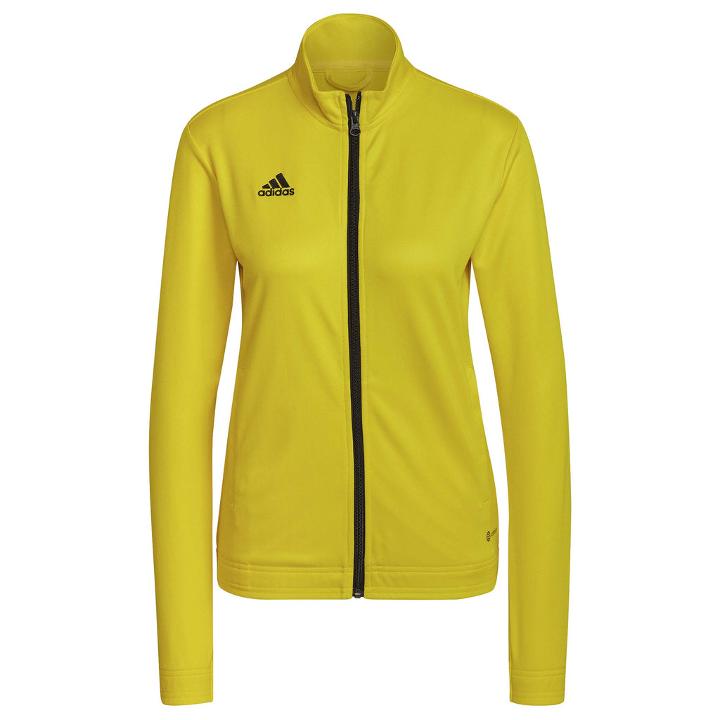adidas Womens Entrada 22 Track Jacket - Yellow – Pro-Am Kits