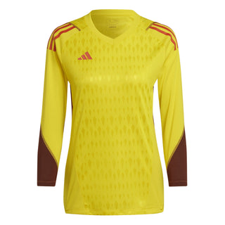 adidas Goal Keeper Jersey adidas Tiro 23 Womens Pro LS GK Shirt - Team Yellow/Team College Red