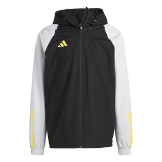 Adidas Jacket adidas Tiro 23 Competition Allweather Jacket - Black / Grey / Yellow
