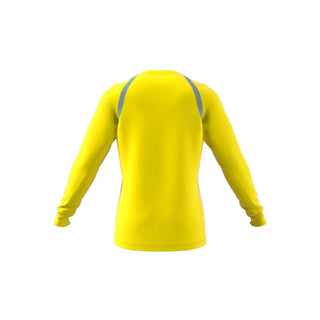 adidas Jersey adidas 3 Stripe Referee 22 LS Shirt - Bright Yellow