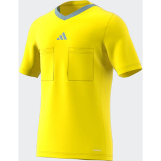 adidas Jersey adidas 3 Stripe Referee 22 SS Shirt - Bright Yellow