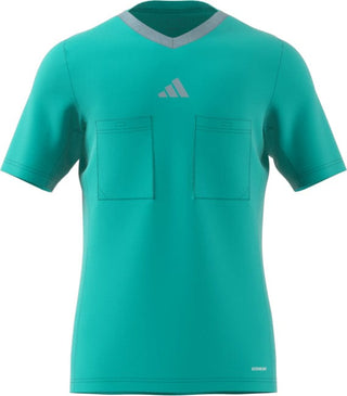 adidas Jersey adidas 3 Stripe Referee 22 SS Shirt - Mint Rush