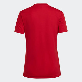 adidas Jersey adidas Entrada 22 Womens GFX SS Shirt - Team Power Red/Shadow Red