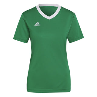 adidas Jersey adidas Entrada 22 Womens SS Shirt - Team Green/White