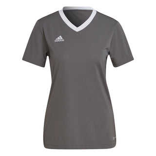 adidas Jersey adidas Entrada 22 Womens SS Shirt - Team Grey Four