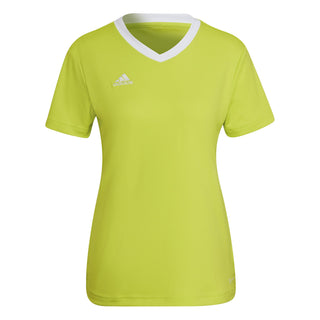 adidas Jersey adidas Entrada 22 Womens SS Shirt - Team Semi Solar Yellow