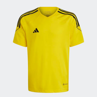 adidas Jersey adidas Tiro 23 Junior SS Shirt - Team Yellow/Black