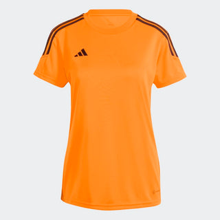 adidas Jersey adidas Tiro 23 Womens Club SS Training Shirt - App Signal Orange/Black
