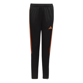 adidas Pants adidas Tiro 23 Junior Club Training Pants - Black/App Signal Orange