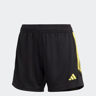 adidas Shorts adidas Tiro 23 Womens Club Training Shorts - Black/Bright Yellow