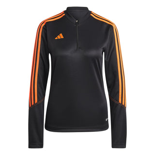 adidas Tracksuit adidas Tiro 23 Womens Club Training Top - Black/App Signal Orange