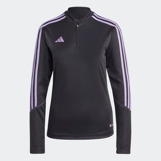 adidas Tracksuit adidas Tiro 23 Womens Club Training Top - Black/Violet Fusion