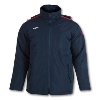 Joma Coat Joma Kids Trivor Bench Jacket - Dark Navy / Red