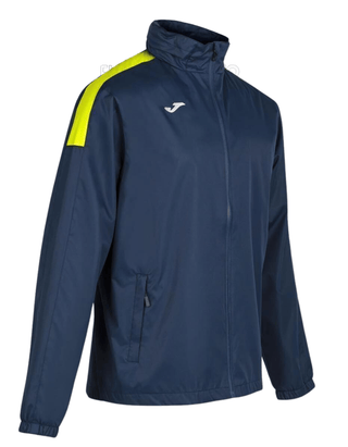 Joma Coat Joma Kids Trivor RainJacket - Dark Navy / Yellow Flour