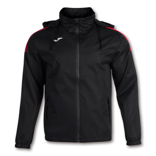 Joma Coat Joma Trivor RainJacket - Black / Red