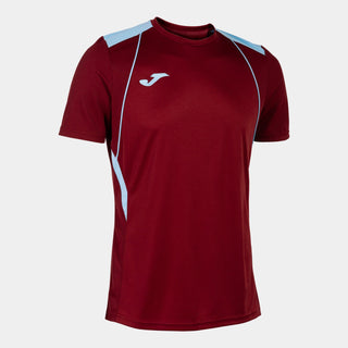 Joma Jersey Joma Kids Championship Vii Short Sleeve Jersey Burgundy Sky Blue