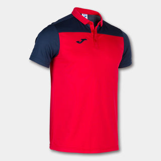 Joma Polo Joma Kids Combi Polo Shirt Red-Navy S/S