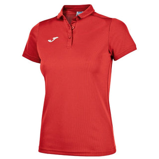 Joma Polo Joma Womens Hobby Short Sleeve Polo Shirt - Red