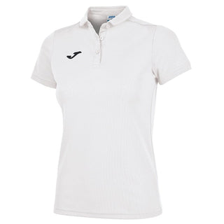 Joma Polo Joma Womens Hobby Short Sleeve Polo Shirt - White