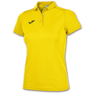 Joma Polo Joma Womens Hobby Short Sleeve Polo Shirt - Yellow