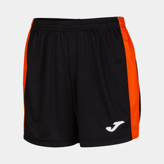 Joma Shorts Joma Womens Maxi Shorts Black Orange