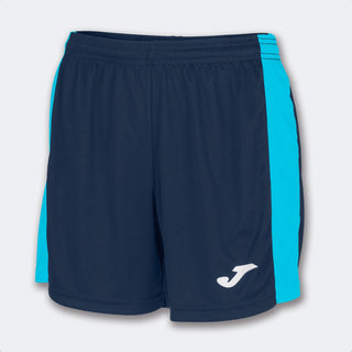 Joma Shorts Joma Womens Navy Turquoise Fluoro Maxi Shorts