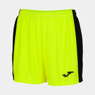 Joma Shorts Joma Womens Yellow Fluoro-Black Maxi Shorts