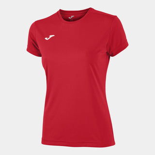 Joma T-Shirt Joma Womens T-Shirt Combi Red S/S