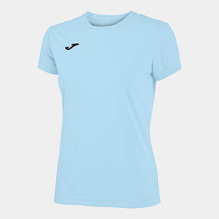 Joma T-Shirt Joma Womens T-Shirt Combi Sky Blue S/S