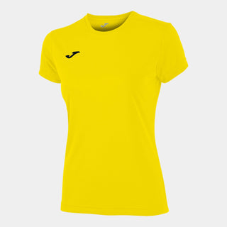 Joma T-Shirt Joma Womens T-Shirt Combi Yellow S/S