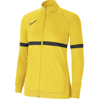 Nike Jacket S / Yellow Nike Womens Academy 21 Knit Track Jacket - Tour Yellow