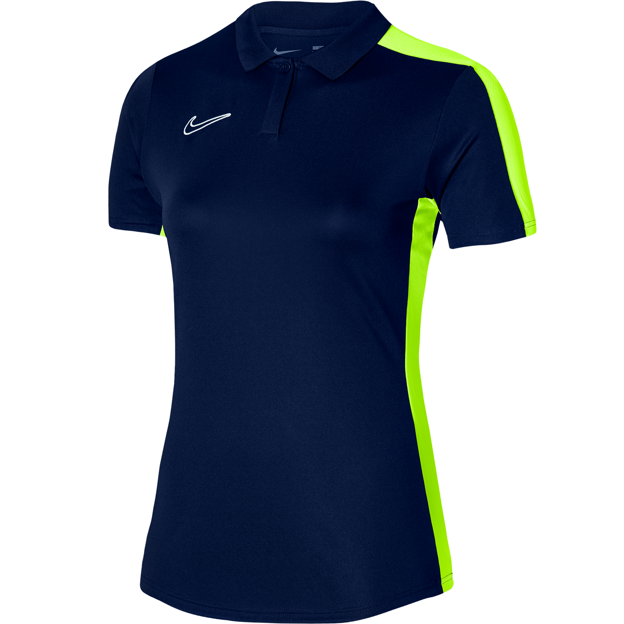 Nike Womens Academy 23 Polo Obsidian Volt