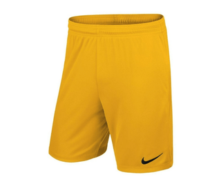 Nike Shorts M / Yellow Nike Kid's Park II Knit Shorts- Yellow / Black