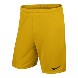 Nike Shorts Nike Park II Knit Short- Yellow / Black