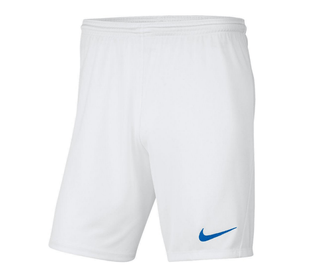 Nike Shorts Nike Park Knit III Shorts - White / Royal Blue