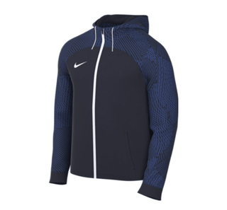 Nike Sweatshirt Nike Dri-Fit Strike 23 Hooded Sweatshirt - Black / Royal Blue
