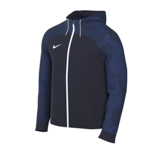 Nike Sweatshirt Nike Dri-Fit Strike 23 Hooded Sweatshirt - Black / Royal Blue