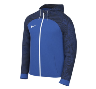 Nike Sweatshirt Nike Dri-Fit Strike 23 Hooded Sweatshirt - Royal Blue / Black