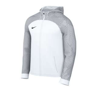 Nike Sweatshirt Nike Dri-Fit Strike 23 Hooded Sweatshirt - White / Grey