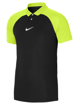 Nike Training Polo Nike Academy Pro Polo S/S - Black / Volt