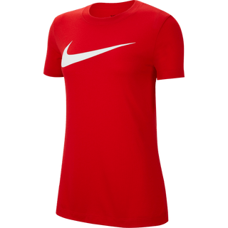 Nike Training Top Nike Womens Park 20 Logo Tee - Red