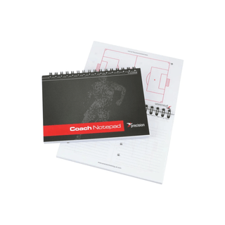 Precision Notepad Precision A6 Football Pro-Coach Notepad (Pack 6)