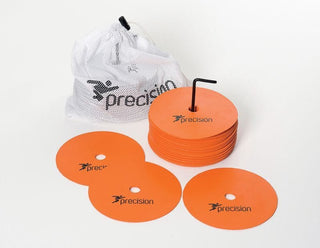 Precision Training Equipment Precision Round Rubber Marker Discs (Set of 20)