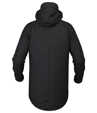 Pro-Am Kits Managers Jacket PRO-AM KID'S PRO 3/4 LENGTH TEAM COAT - BLACK